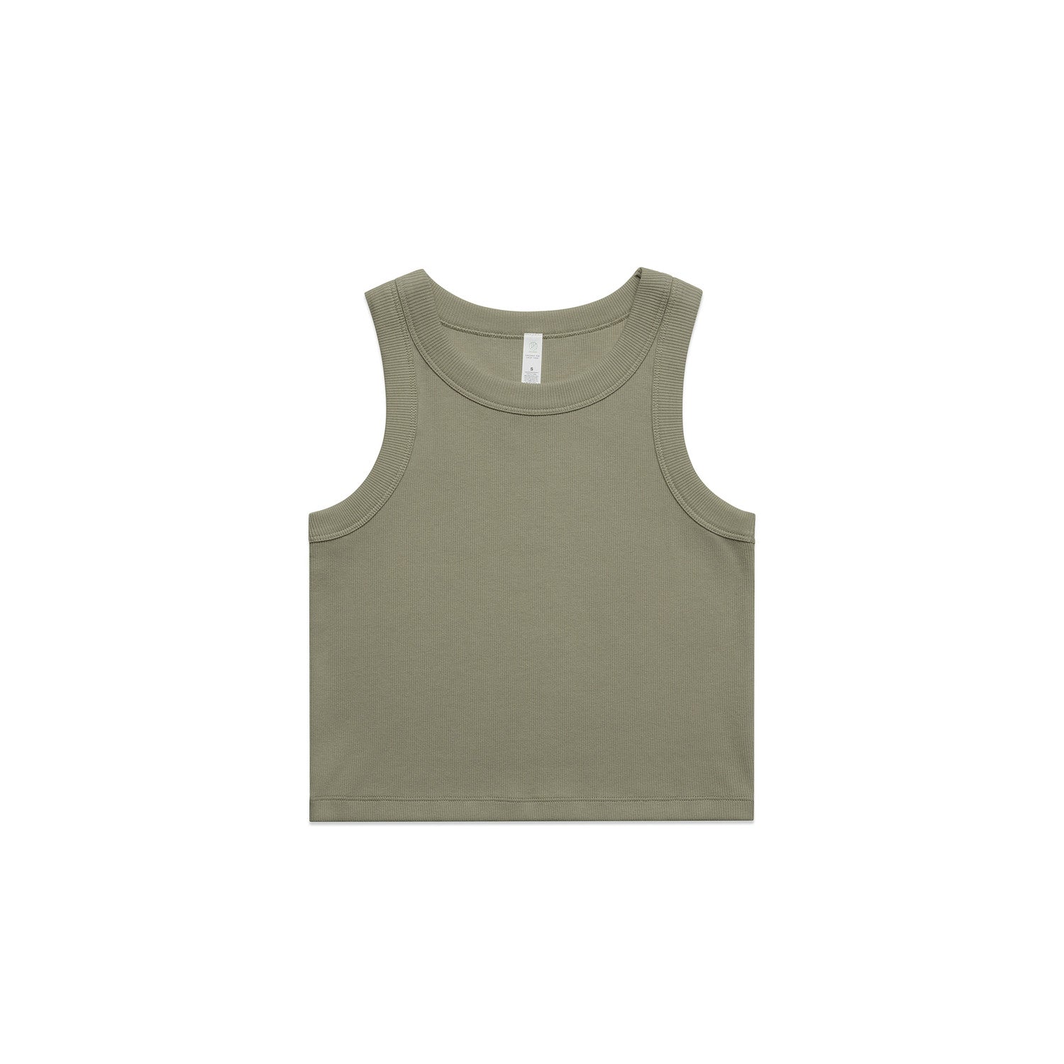Organic Rib Crop Tank