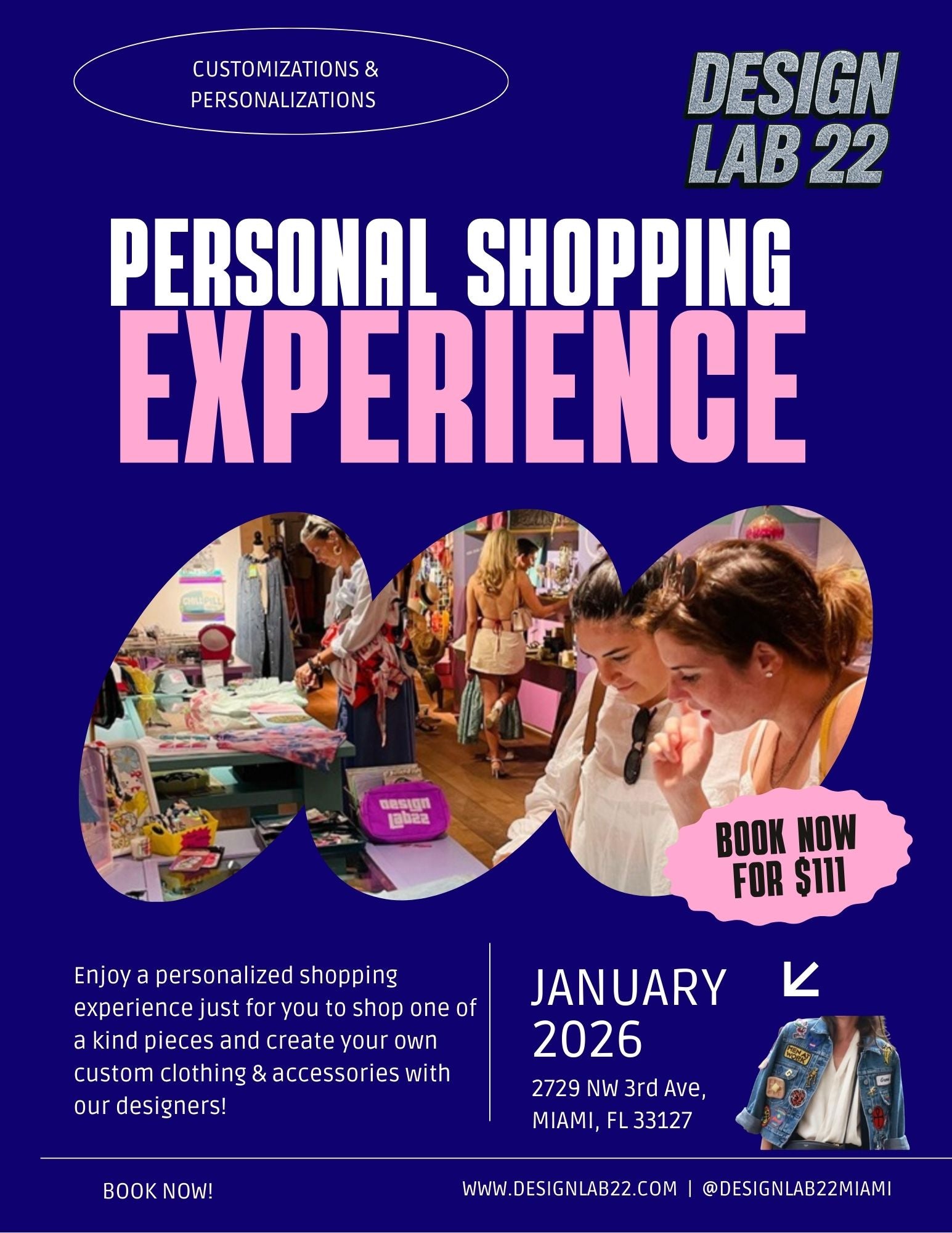 Personal Shopping Experience — $111