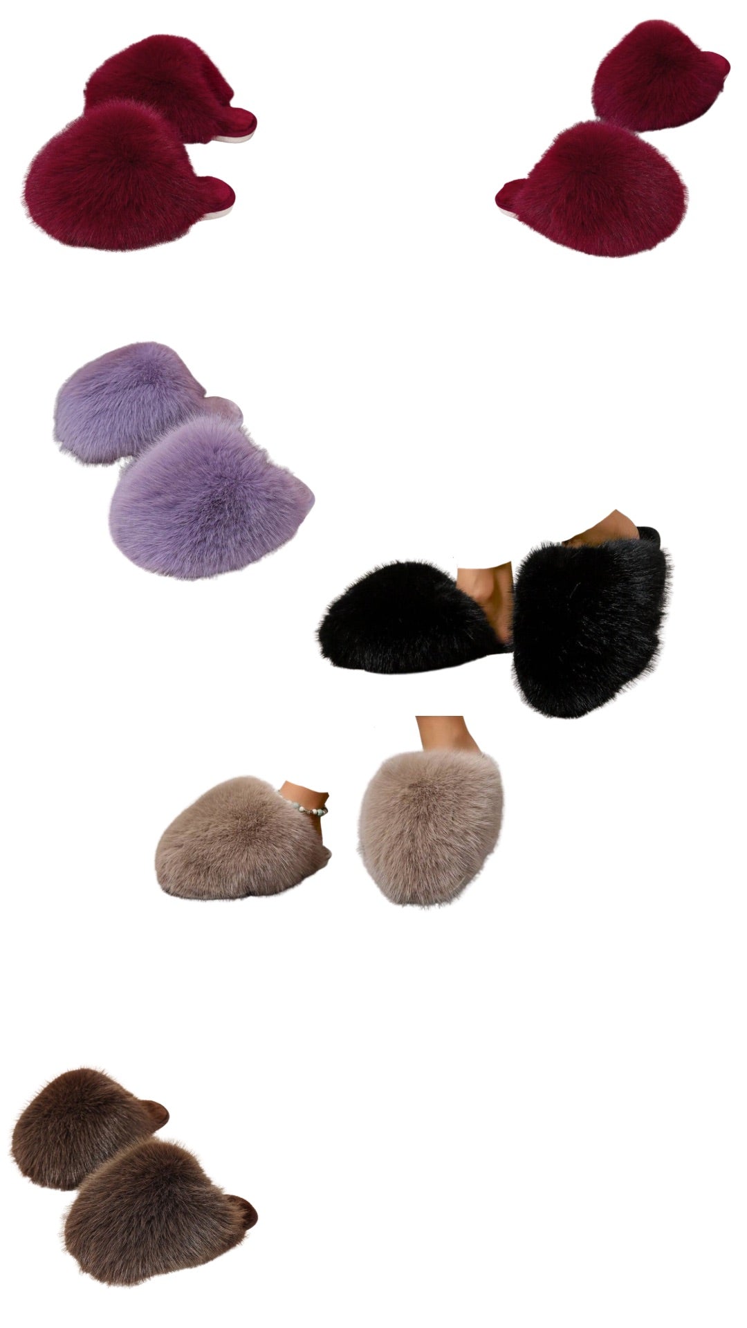 Plush Fuzzy Slippers